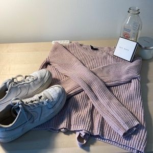 moon & madison pink sweater